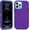 Purple blue, variant on Case for iPhone 12 Pro Max (6.7'' Display) - Defender Heavy Duty 3 in 1 Tough Rugged Shockproof Dustproof Drop Protective Phone Cover for iPhone 12 ProMax (Black)