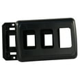 thumbnail image 1 of JR Multi Purpose Switch Faceplate 12325 Three Way; 1.625 Inch x 3.625 Inch; Black; With Base, 1 of 3