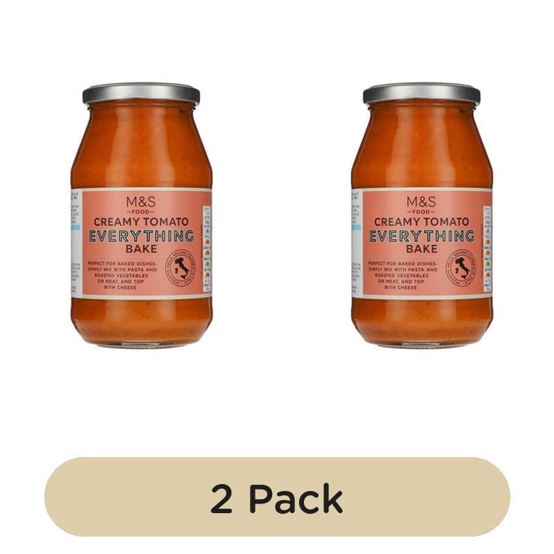 M&S Creamy Tomato Everything Bake 500g, British Import (Pack of 2)