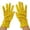 Gold, variant on Glitter Elbow Length Gloves for Men & Women, Shiny Disco Party Accessory, Perfect for Rave, Festival, or Drag Show. Red