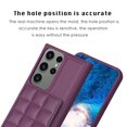 thumbnail image 3 of SaniMore for Samsung Galaxy S23 Ultra (6.8" 2023) Case, Flip PU Leather Diamond-Shaped with Built-in Card Slots, Kickstand and Shockproof Anti-drop Phone Case for S23 Ultra Wallet Shell, Darkpurple, 3 of 7