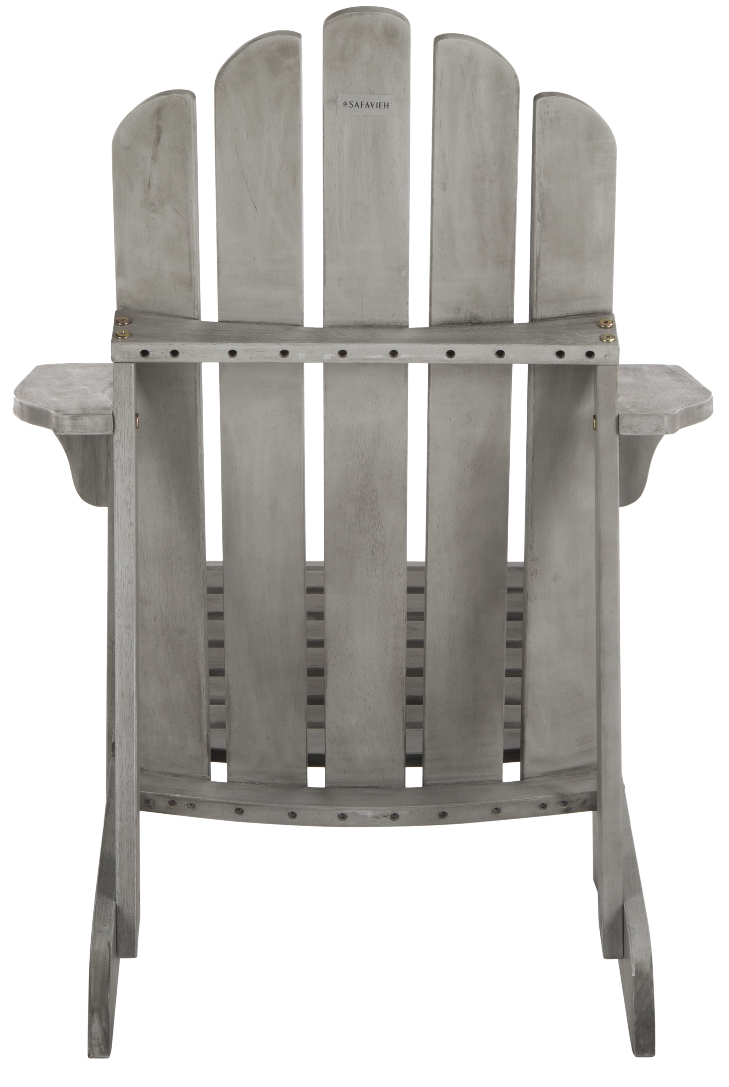Safavieh Topher Outdoor Patio Nautical Adirondack Chair - Grey Wash
