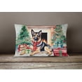 thumbnail image 4 of German Shepherd Cozy Christmas Throw Pillow 12 in x 16 in, 4 of 4