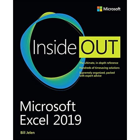 Pre-Owned Microsoft Excel 2019 Inside Out Paperback