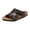 Coffee, variant on Wedge Walking Sandals for Women Cute Summer Flat Vacation Slides Soft Arch Support Wide Width Footbed Comfortable Breathable beach Slip on Shoes Black Size 6