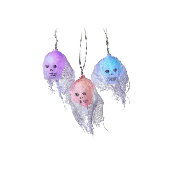 Color Change Skull 10 Piece LED Light Set