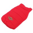 thumbnail image 4 of Sywqhk Mascota perro invierno cálido acolchado ropa chaqueta abrigo engrosado chaleco (rojo) (M)-178429.07 Sywqhk Para estrenar, 4 of 7