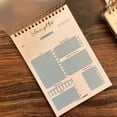 thumbnail image 5 of syligr Daily Planner Notebook for Scheduling Organizing Tasks Bullet Journal Grid Pages Work Productivity Tracker Refillable Professional Office School Supplies, 5 of 6