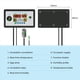 thumbnail image 4 of 2X ZFX-W9002 Termostato Inteligente Incubadora de Control de Temperatura y Humedad Digital 360 Volteo Automático de Huevos 12V, 4 of 5