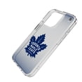 thumbnail image 2 of Toronto Maple Leafs Linen Logo iPhone Clear Case, 2 of 6