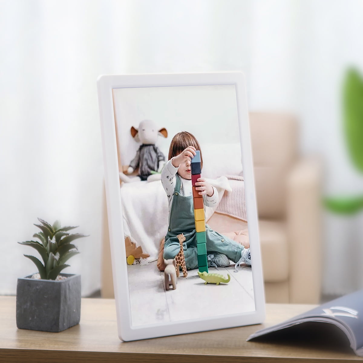 Plain Silver  Photo/Picture Frame 29mm wide Various Sizes available 