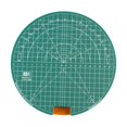 thumbnail image 2 of Siruishop Table Tennis Racket Rubber Cutting Platform Professional Compact Round Work Mat Bakelite Rotary, 2 of 8