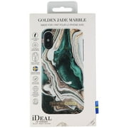 iDeal of Sweden Hard Case for  iPhone Xs and X - Golden Jade Marble