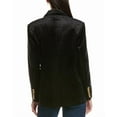 thumbnail image 2 of tyler böe womens  Goldie Velvet Jacket, s, Black, 2 of 3