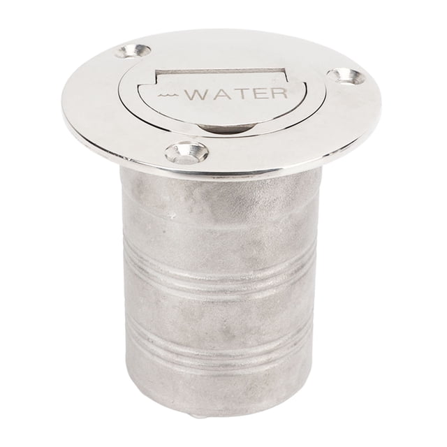 Boat Filler, Deck Filler Mirror Polishing 2 Inch With Keyless For Yachts Gas,Diesel,Waste,Water,Fuel