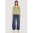 thumbnail image 3 of Women's Long Sleeve Scoop Neck Tee, 3 of 5