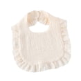 thumbnail image 3 of Babero de Algodón para Bebé Babero para Babear Fácil de Limpiar Suave e Impermeable Beige Strade Fareast Limited, 3 of 8