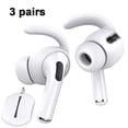 thumbnail image 1 of 3 Pairs AirPods Pro Ear Hooks Covers Added Storage Pouch Accessories Compatible with Apple AirPods Pro, 1 of 9