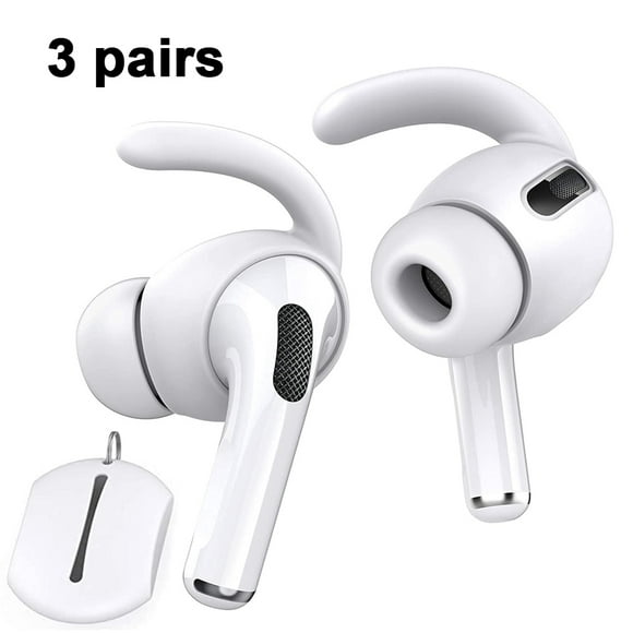 AirPods Pro Ear Hook Covers with Storage Pouch and Accessories for Apple AirPods Pro (3 Pairs)