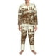 thumbnail image 3 of Balery Train Pijama para Hombre de Dos Piezas con Manga Larga, Conjunto de Dormir y Descanso Suave con Bolsillos-Large, 3 of 7