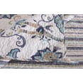 thumbnail image 5 of DBOZE Elegant Damask Reversible Quilt Set, 3-Piece, Soft Cotton Bedding Set, Queen, 5 of 8