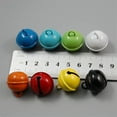thumbnail image 4 of 20pcs Deep Pink Metal Jingle Bell Christmas Festival Wedding Decoration Assorted Loose Beads DIY Pet Pendants Crafts,22mm, 4 of 5