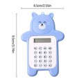 thumbnail image 3 of Skegnu Back to School Supplies Cute Bear Calculator, Basic Button Battery Powered, Handheld Calculator Schools And Children Can Choose, Yellow, Blue, Cyan And Brown., 3 of 5