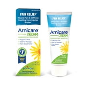 Boiron Arnica Cream, Homeopathic Medicine for Pain Relief, Muscle Pain & Stiffness, Swelling from Injuries, Bruises, 2.5 oz