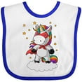 thumbnail image 3 of Inktastic Super Unicorn Boys or Girls Baby Bib, 3 of 4