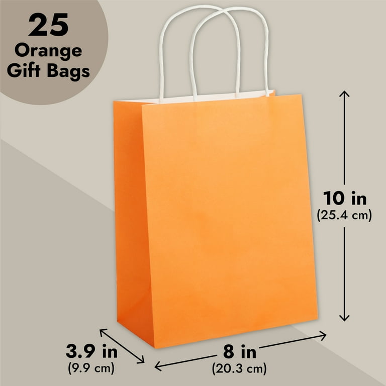 Orange Shopping Bag 