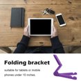 thumbnail image 2 of Support de Téléphone Mobile Support de Téléphone pour la Maison et le Bureau Support de Téléphone Réglable Antidérapant Support de Tablette pour Téléphone Cellulaire Support Pliant, Violet, 2 of 8