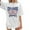 White, variant on Women's Plus Size Baseball Shirts for Sports Team Fans - Short Sleeve T-Shirts for Game Day and Everyday Wear