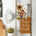 thumbnail image 3 of SM-XLHN Scarecrow Pumpkin Fall Kitchen Towels Dish Towels, 18x26 Inch Farmhouse Sunflower Thanksgiving Decoration Hand Towels Set of 4, 3 of 6