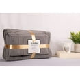 thumbnail image 4 of Textilia Set of 8 - 3 Size 100% Cotton Towels 600gsm Gray, 4 of 5