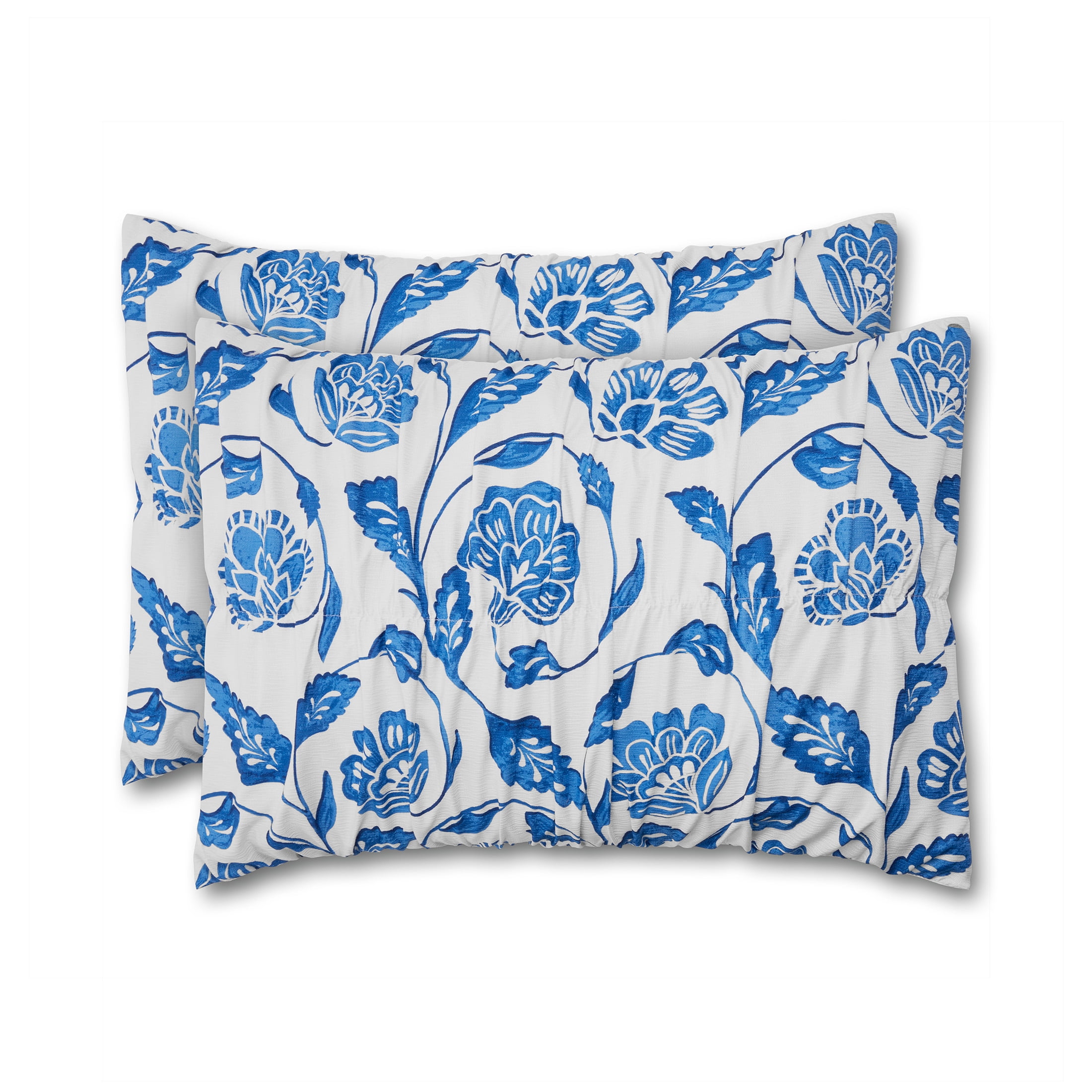 Mainstays by Becky G. & Alejandra 3-Piece White Floral Comforter Set with Shams, Full/Queen