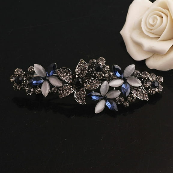 Elegant Gemstone Hair Clip For Women Barrettes Hairpin Side Accessories Hair Care