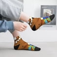 thumbnail image 7 of Saiise Scooby-Doo Funny Socks Men Women Adults Novelty Graphic Crew Tube Socks Crazy Design Casual Dress Socks for Sports,Running,Travel, 7 of 7