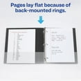 thumbnail image 5 of Avery Heavy-duty Binder - One-Touch Rings - DuraHinge 4" Binder Capacity - Letter - 8 1/2" x 11" Sheet Size - 780 Sheet Capacity - 3 x D-Ring Fastener(s) - 4 Internal Pocket(s) - Chipboard, Poly, 5 of 7