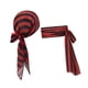 thumbnail image 5 of Conjunto de disfraz de pirata, turbante, banda para la cabeza, pañuelo, diadema, disfraz decorativo Negro Rojo, 5 of 7