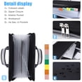 thumbnail image 4 of Document Bag File Folder with 13 Compartments, Portable Expandable A4 Accordion Document Holder Waterproof File Folder for Office, School, Travel, 4 of 5