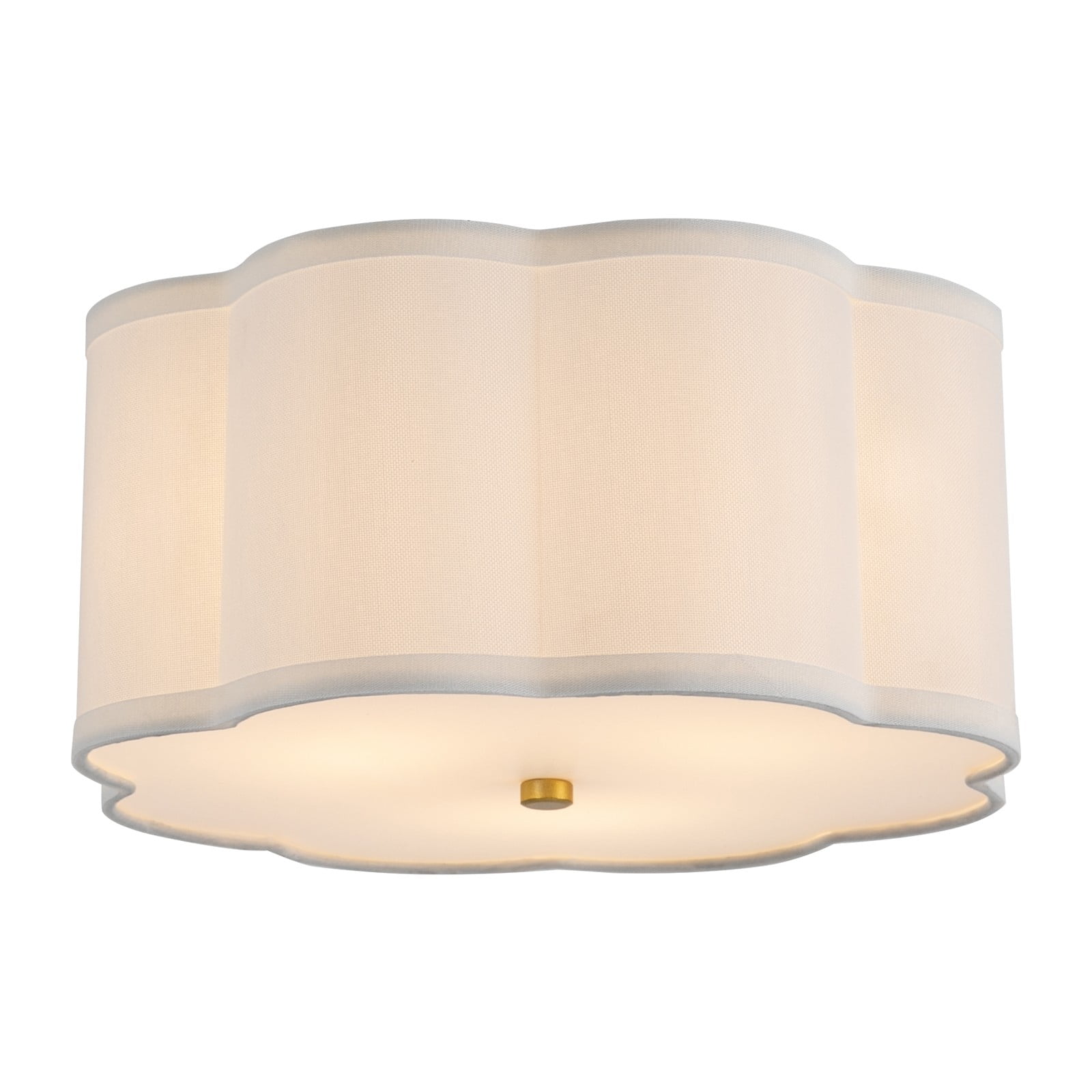 110V 8 Petals Indoor Creamy White Flush Mount Ceiling Light Ceiling Light Fixture for Living Rooms Bedrooms Kitchens