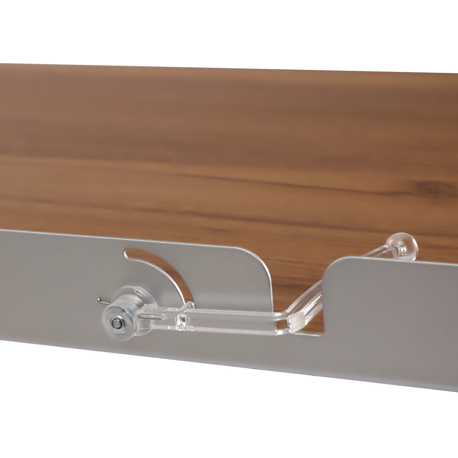 Adjustable Tablet Stand Scalable Arm Mounts Book Stand Floor Stand W/ Wood Pad