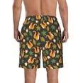 thumbnail image 3 of Naloa Forest Squirrel Men's Beach Shorts, Surfing shorts, Swim trunks, Quick Dry Swim Trunks for Surfing Beach Fun - XX-Large, 3 of 9