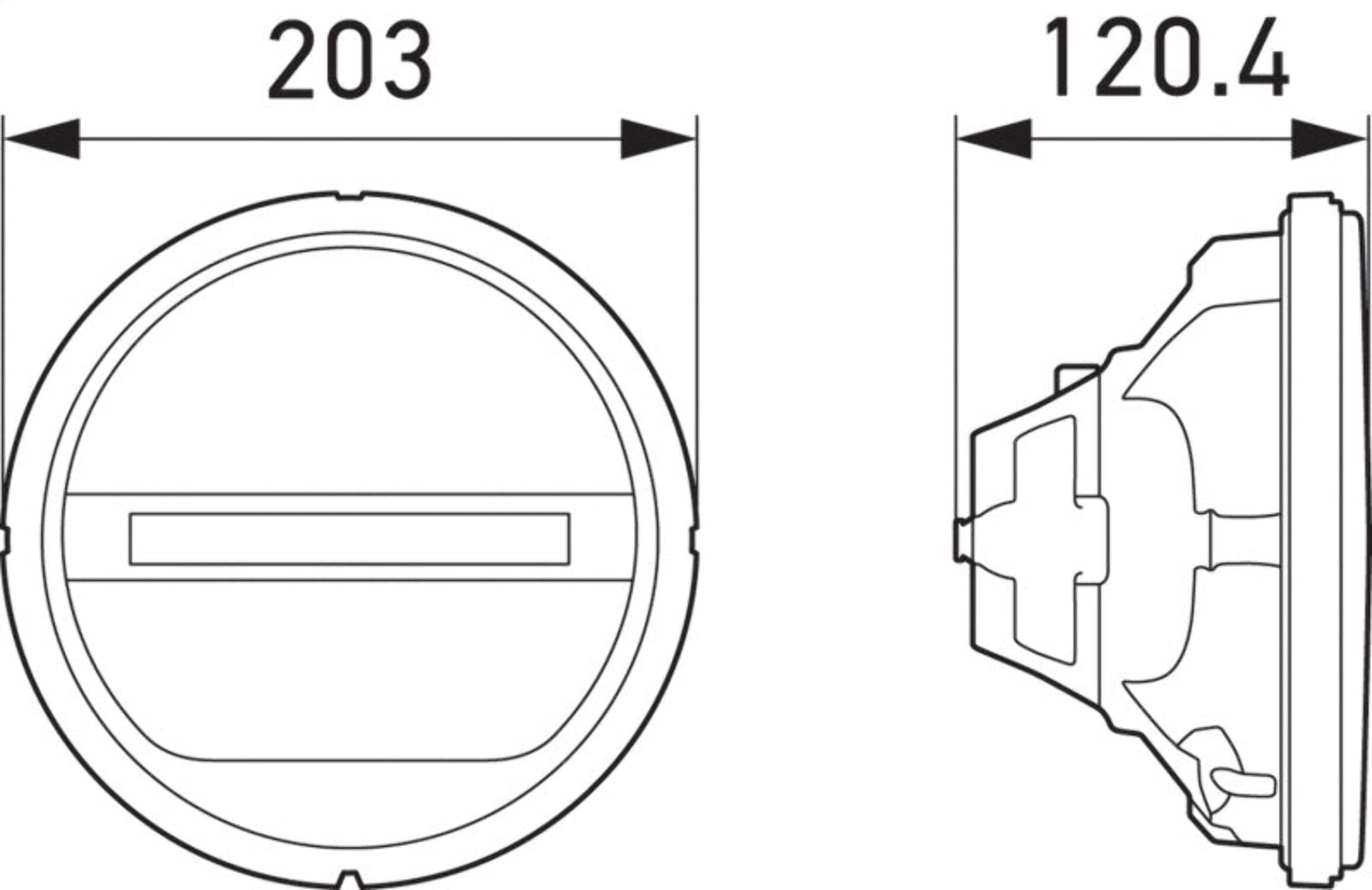 [241430011]Uncategorized.Hella Headlamp INSERT GR 1F8