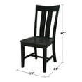 thumbnail image 3 of International Concepts Ava Dining Chairs - Set of 2, 3 of 8