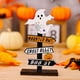thumbnail image 3 of ¡Liquidación! Adorno de escritorio Aijlhda, calabaza de Halloween de madera, decoración de ambiente festivo, decoraciones de tarjetas de mesa, decoraciones creativas de Halloween., 3 of 6