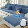 thumbnail image 1 of Pieces Couch Cushion Covers for Sectional Sofa Seat Slipcover Stretch Sectional Couch Cover for L Shape Left/Right Chaise with Elastic Bottom ( Seater + Chaise Light ), 1 of 7