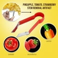 thumbnail image 6 of Multifunctional Stainless Steel Pineapple Corer Slicer And Strawberry Huller Tool Efficient Kitchen Cutter For Fresh Fruit Preparation, 6 of 8