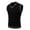 Black, variant on Wyobmus Men's V Neck Sweater Vest Casual Cable Knit Slim Fit Sleeveless Pullover Sweater With Ribbing Edge White