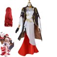 thumbnail image 3 of Peluca de disfraz de Cosplay de Honkai Himeko, juego Honkai: Star Rail, vestido de cosplay, cabello, fiesta de carnaval, Halloween, mujeres, XS-3XL, 3 of 5